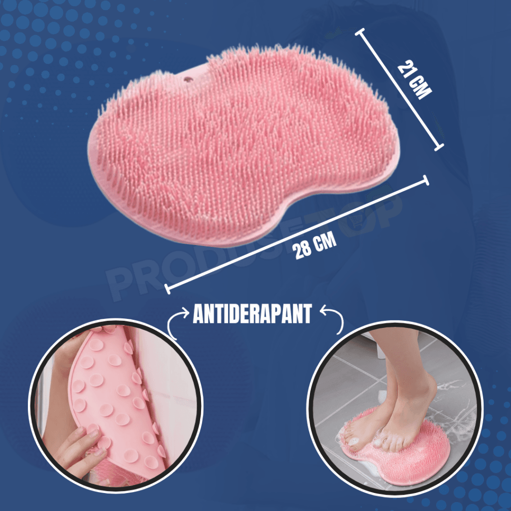 Covoras exfoliant pentru picioare spate